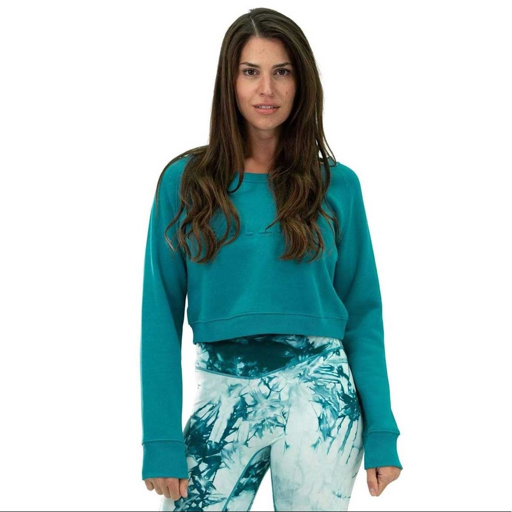 Balance Athletica Crew Sweater- Blue